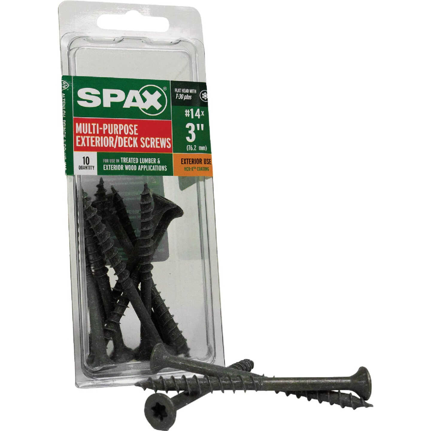 SPAX #14 x 3 In. T30 Plus Flat Head HCR-X (Exterior Rated) Deck Screw (10-Count) Image 6