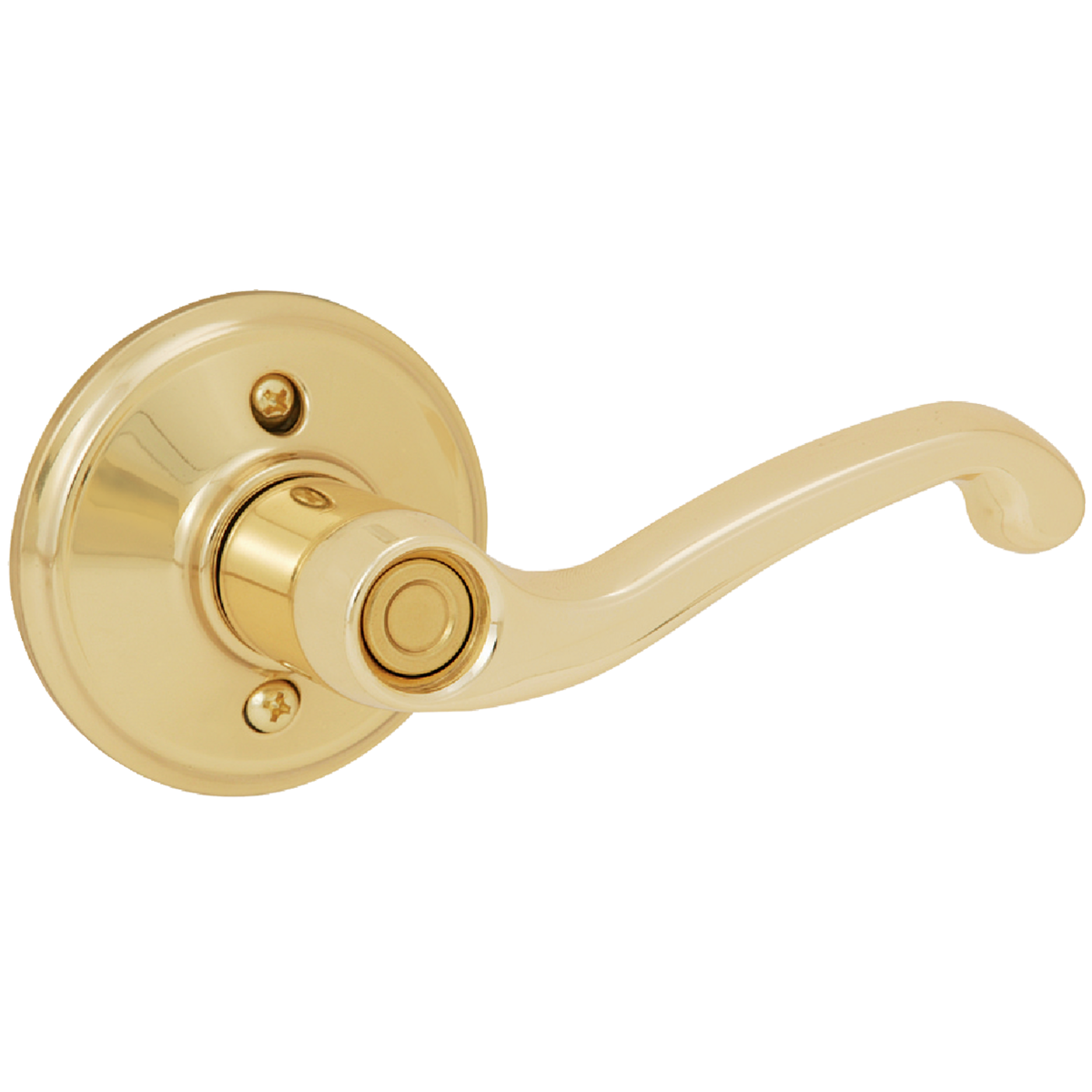 Schlage Flair Polished Brass Privacy Door Lever