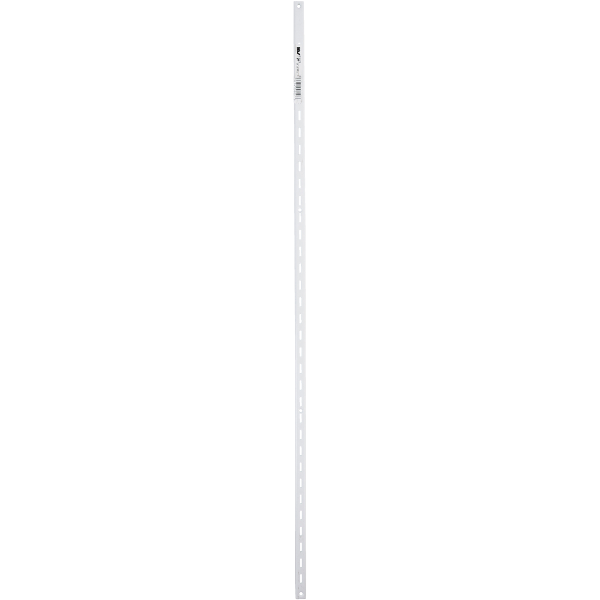 Knape & Vogt 80 Series 36 In. White Steel Adjustable Shelf Standard Image 2