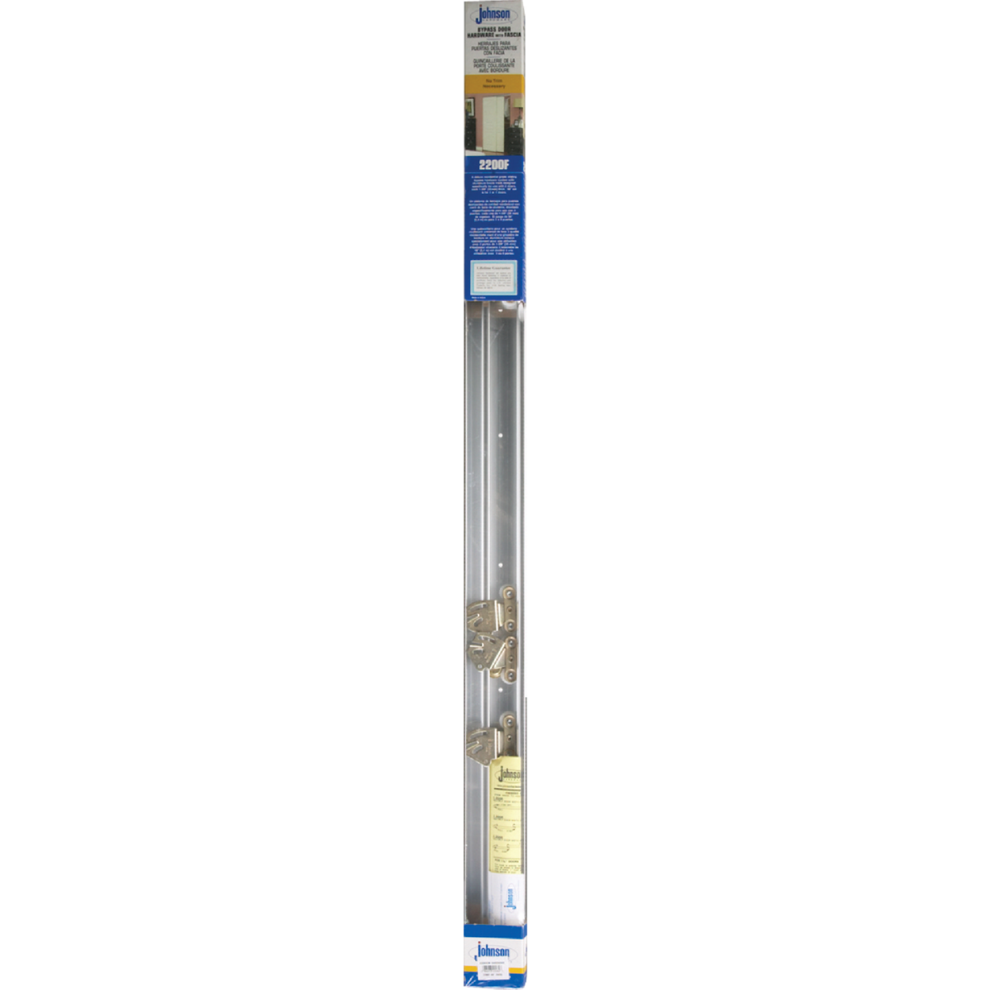 Johnson Hardware 48 In. Single Wheel Sliding Door Hardware Image 2