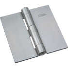 National Hardware 3-1/2 In. Square Plain Steel Weldable Door Hinge Image 1