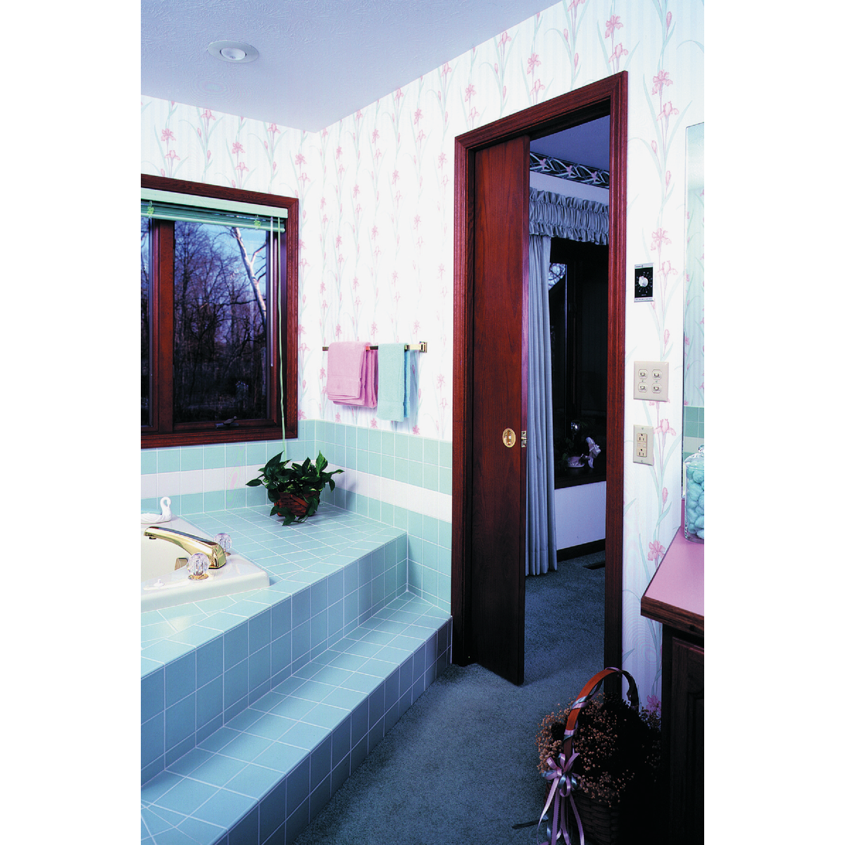Johnson Hardware 1500 Series 36 In. To 80 In. Natural Universal Pocket Door Frame Image 2