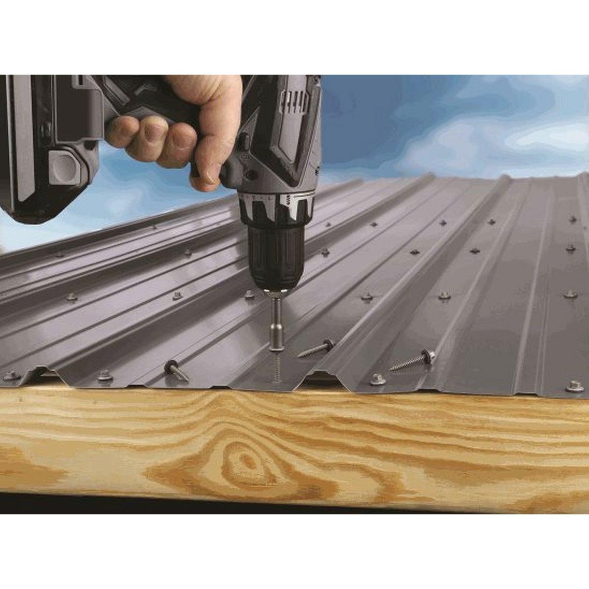 Teks #12 x 2-3/4 In. Star Head Drill Point Wood-to-Metal Screws (200-Count) Image 2