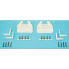 Prime-Line Nylon White Track Guide for 5/16 In. x 1-1/8 In. Track (2-Count) Image 2