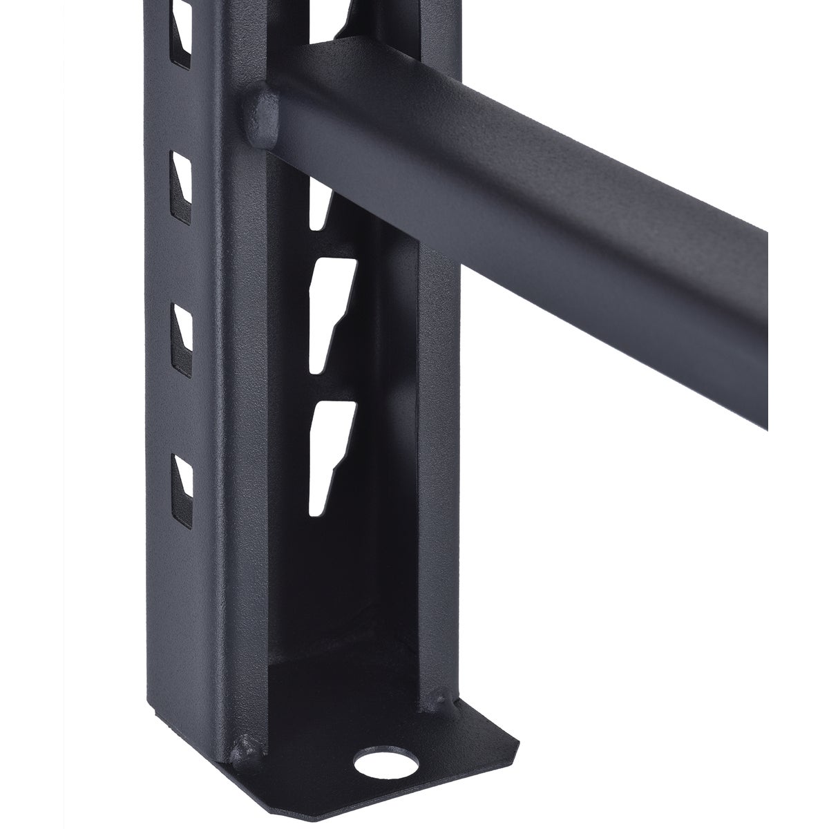 Muscle Rack 77 In. x 24 In. x 72 In. In. 3-Tier Black Steel Welded Rack Image 3