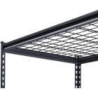 Muscle Rack 36 In. x 18 In. x 72 In. 5-Tier Black Shelving Unit with Wire Shelf Image 5