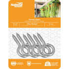 National Hardware #8 Zinc Large Screw Eye (6-Count) Image 2