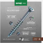 SPAX #8 x 1-3/4 In. T20 Plus Trim Head Zinc (Interior) MDF Cabinet Screw (200-Count) Image 3