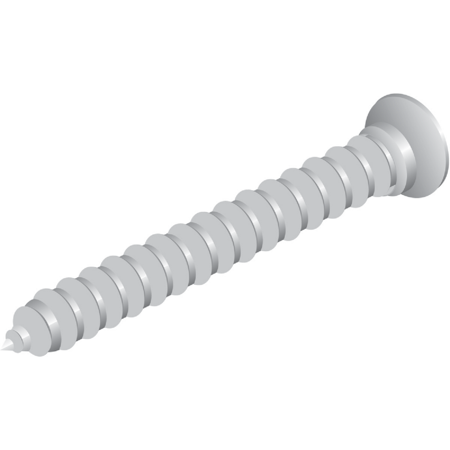 Knape & Vogt 1-1/2 In. Anochrome Standards Screw & Anchor Set (6-Count) Image 1
