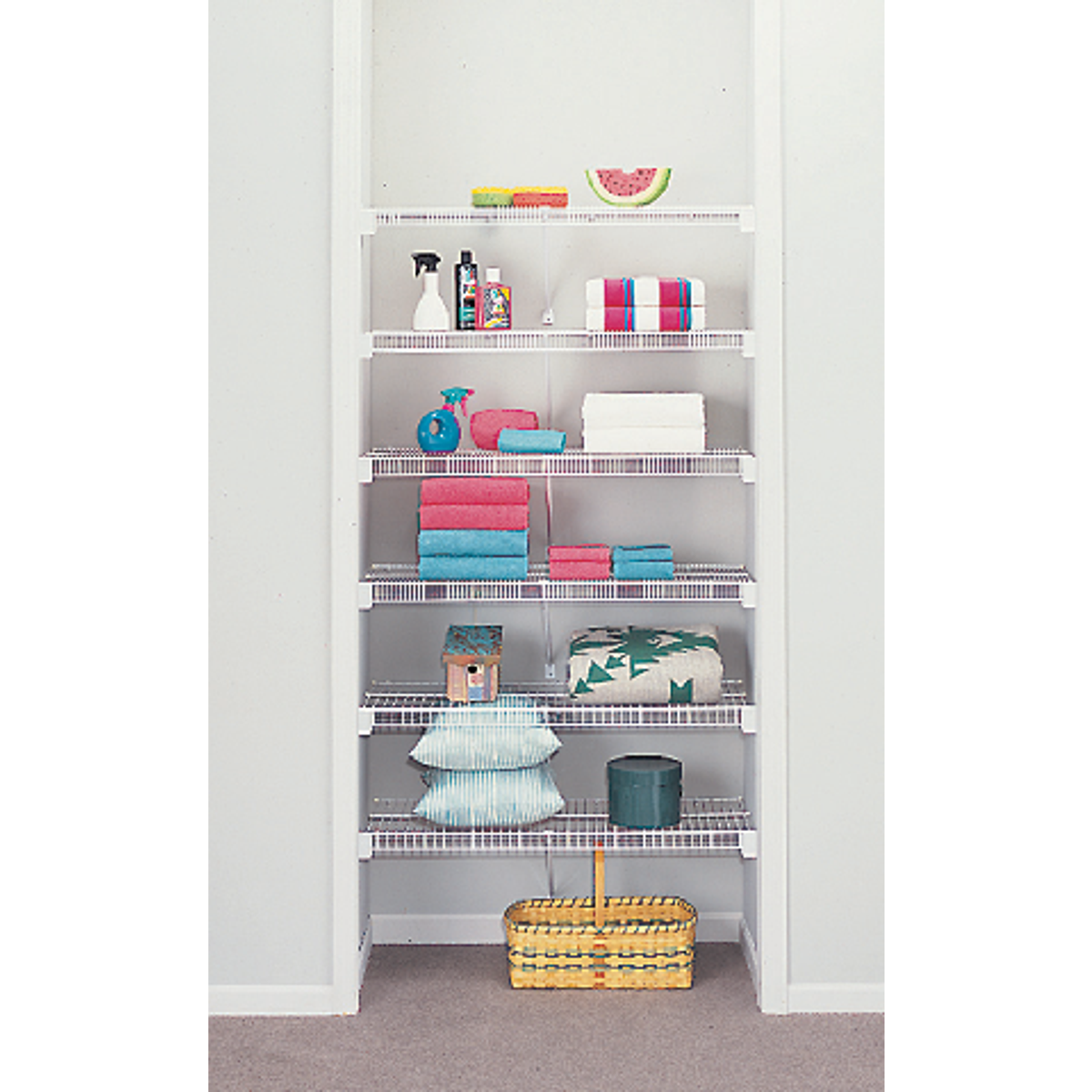 Closetmaid White Wire Shelving Wall Bracket (2-Count) Image 5