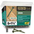 Hillman Deck Plus #8 x 1-5/8 In. Green Deck Screw (735-Count) Image 1