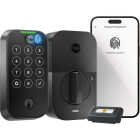 Yale Assure Black Electronic Lock Touch Keypad Deadbolt with WiFi Image 1
