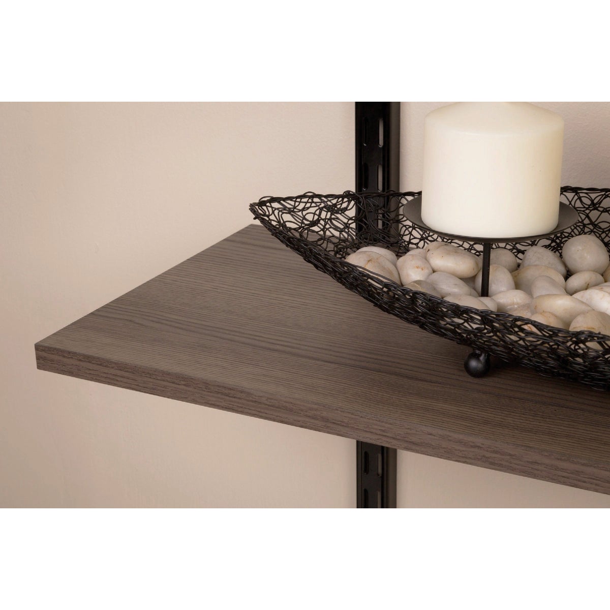 Knape & Vogt 1980 Series 8 In. x 24 In. All-Purpose Diamond Ash Shelf Board Image 2