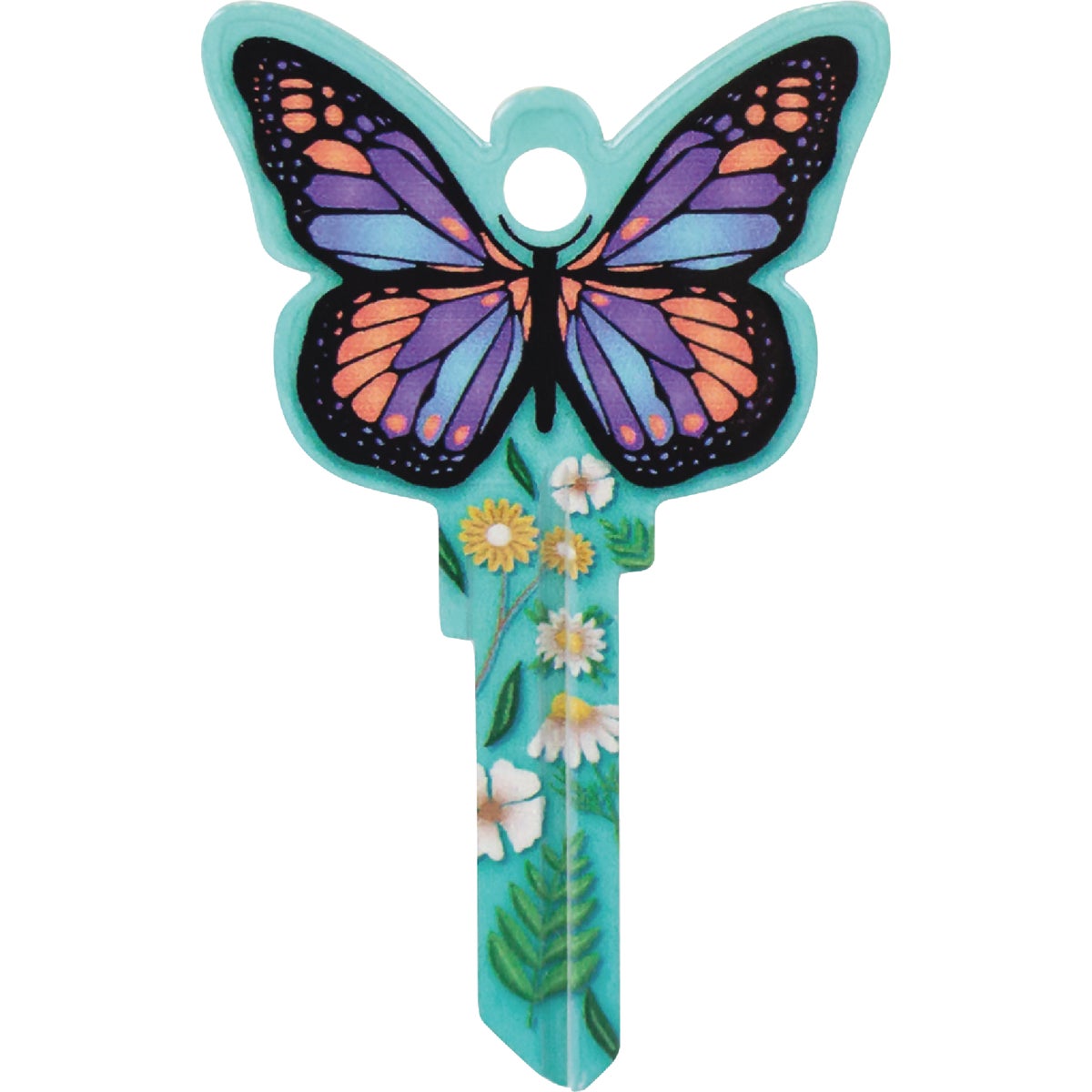 Lucky Line Butterfly Key Shapes Decorative House Key - SC1