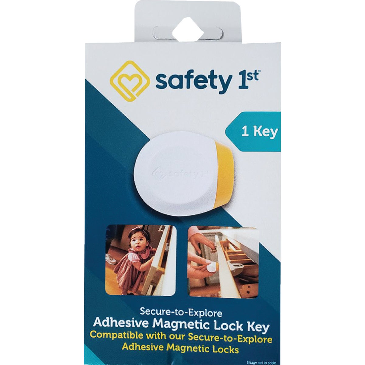 Safety 1st Secure-to-Explore Adhesive Magnetic Key