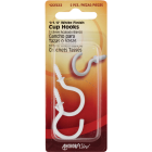 Hillman Anchor Wire 1-1/4 In. White Large Cup Hook (2 Count) Image 1
