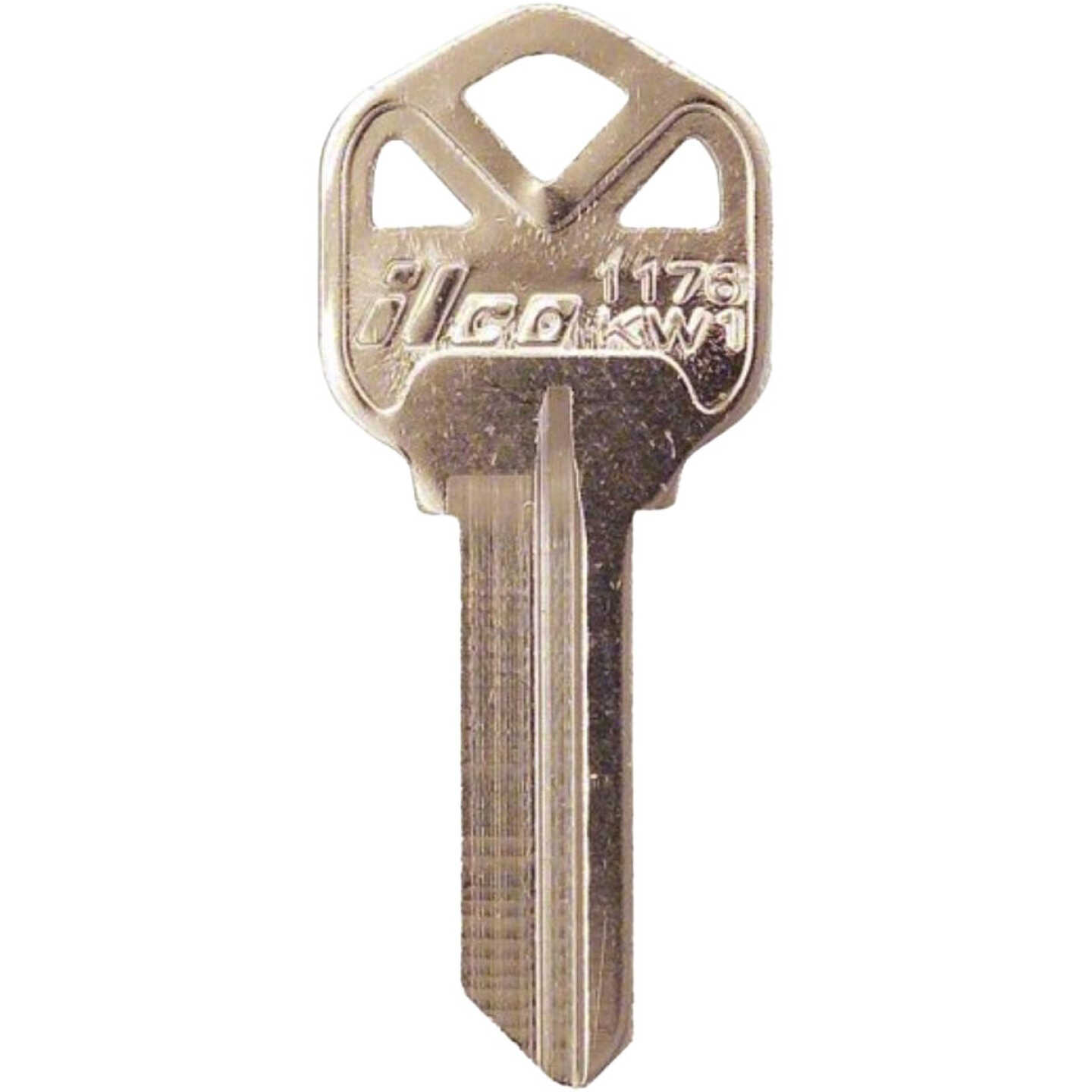 ILCO Kwikset Nickel Plated House Key, KW1 (250-Pack) Image 1