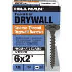 Hillman Fas-N-Tite #6 x 2 In. Phillips Coarse Thread Drywall Screw (162-Count) Image 1