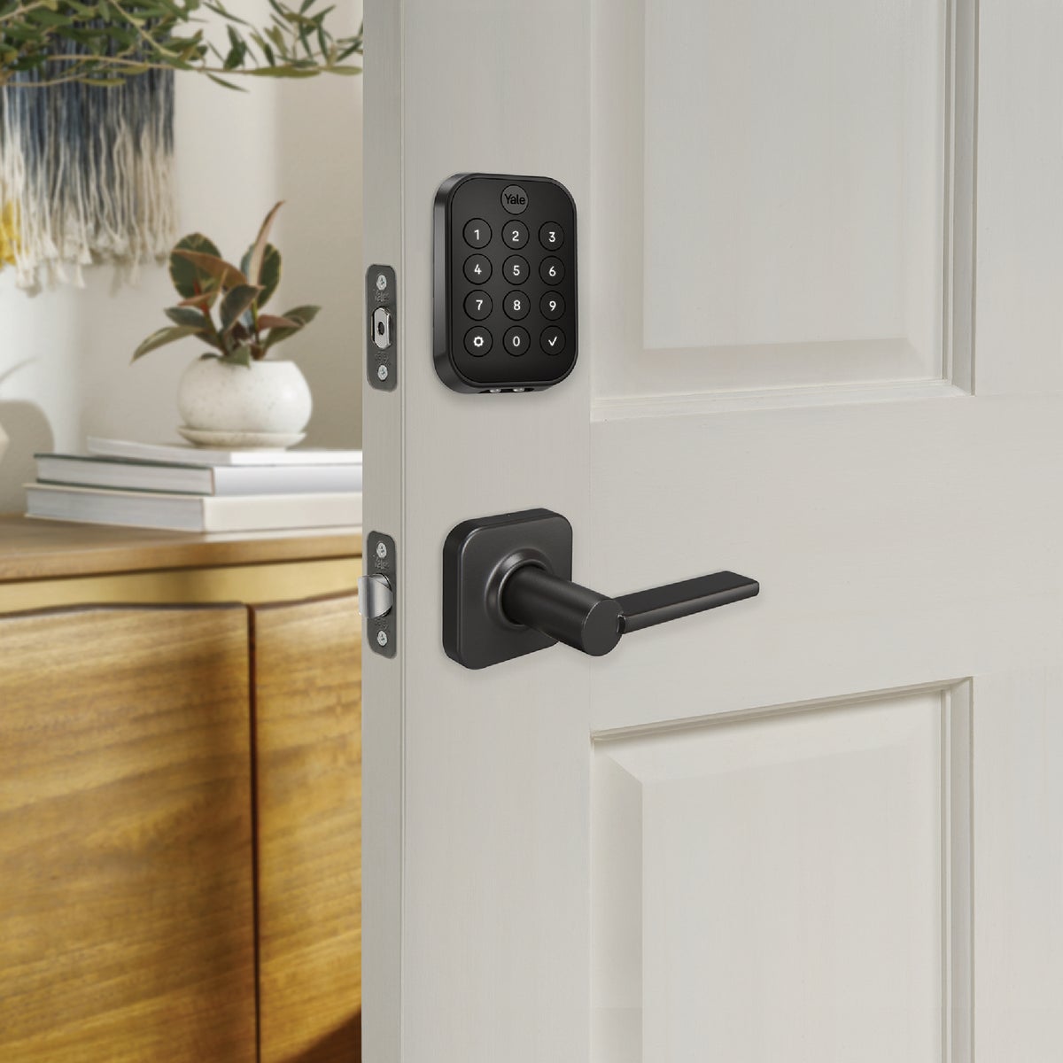 Yale Assure Black Electronic Lock Keypad Deadbolt with Bluetooth Image 3
