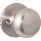 Steel Pro Brushed Nickel Dummy Door Knob Image 1