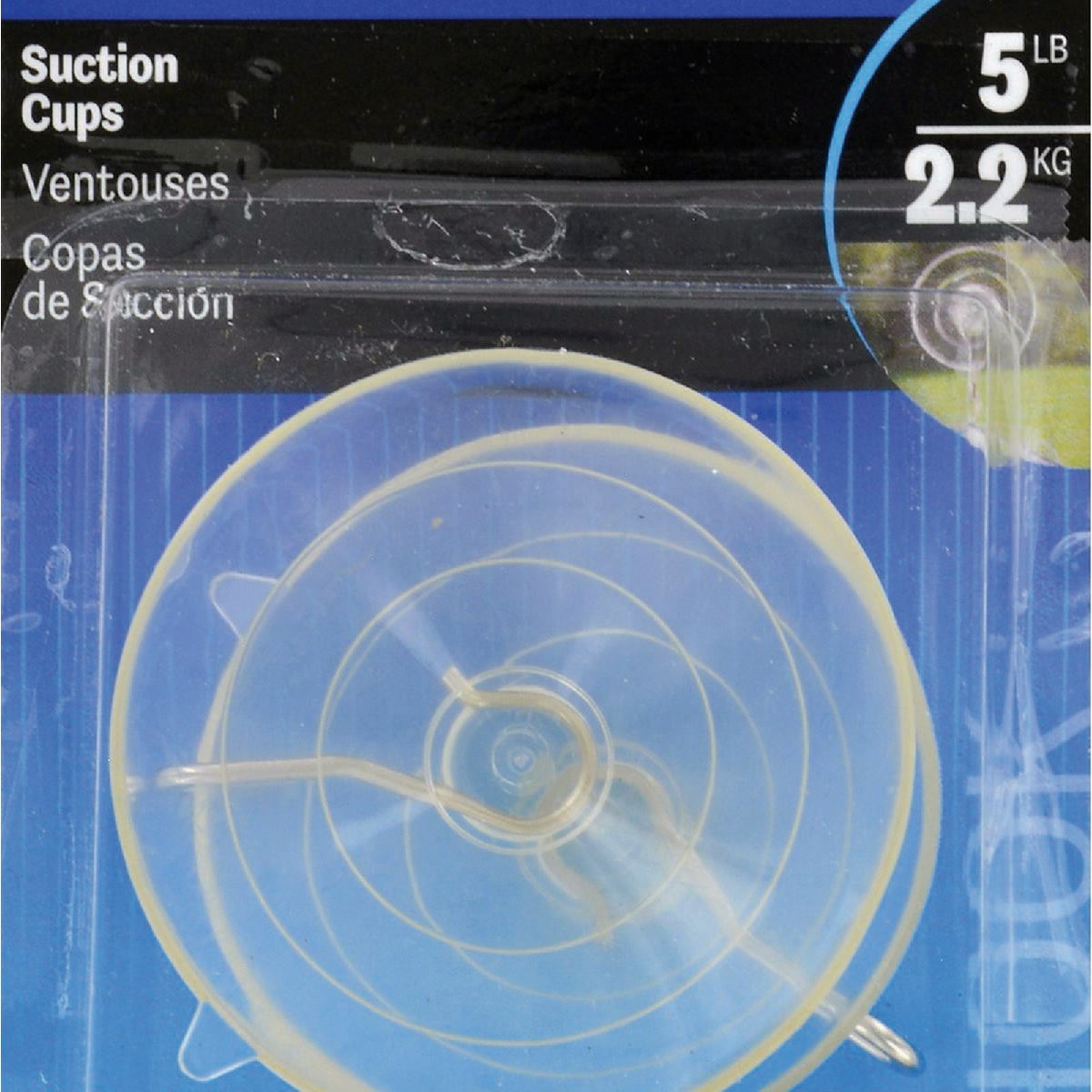Hillman 5 Lb. Large Suction Cup Hook (2-Pack) Image 2