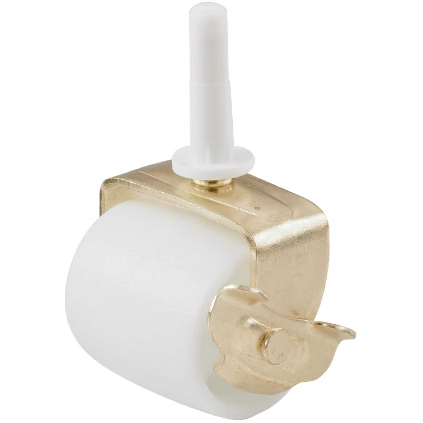 Do it 2-1/8 In. Plastic Bed Stem Caster with Brake (2-Pack) Image 1