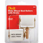 Do it 2-1/8 In. Plastic Bed Stem Caster with Brake (2-Pack) Image 2