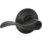 Schlage Accent Aged Bronze Entry Door Lever Image 1