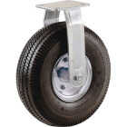 Shepherd Hardware 8 In. Pneumatic Rigid Plate Caster Image 1