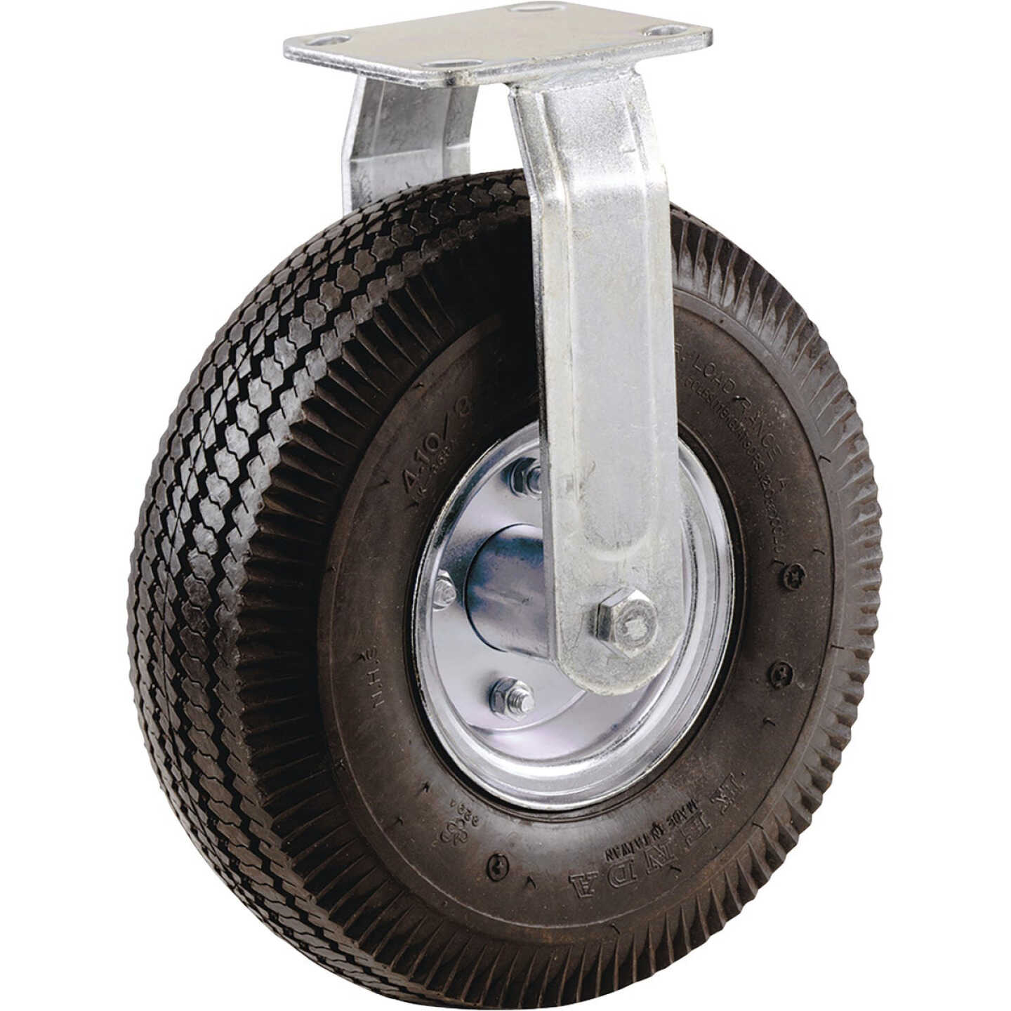 Shepherd Hardware 8 In. Pneumatic Rigid Plate Caster Image 1