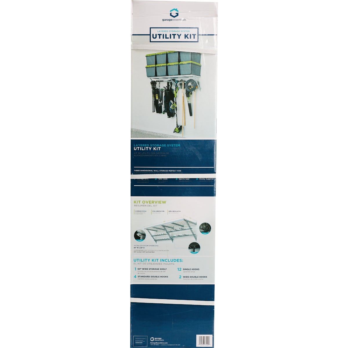 Garage Essentials 64 In. Loft Shelf Utility Kit Image 6