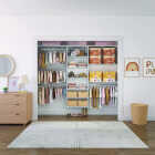 Easy Track Create Collection Wood Laminate Closet Kit Image 4