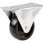 Shepherd Hardware 3 In. General-Duty Polypropylene Rigid Plate Caster Image 1