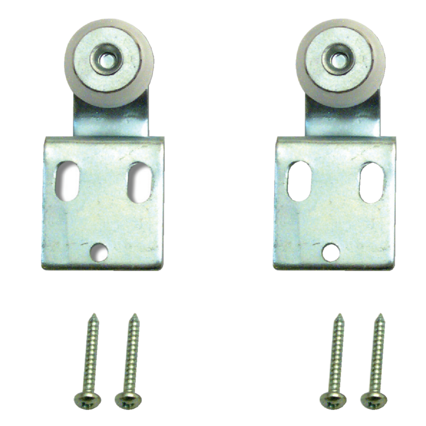 Prime-Line 1/4 In. Offset Ball Bearing Wheel Adjustable Bypass Door Roller (2-Count) Image 2