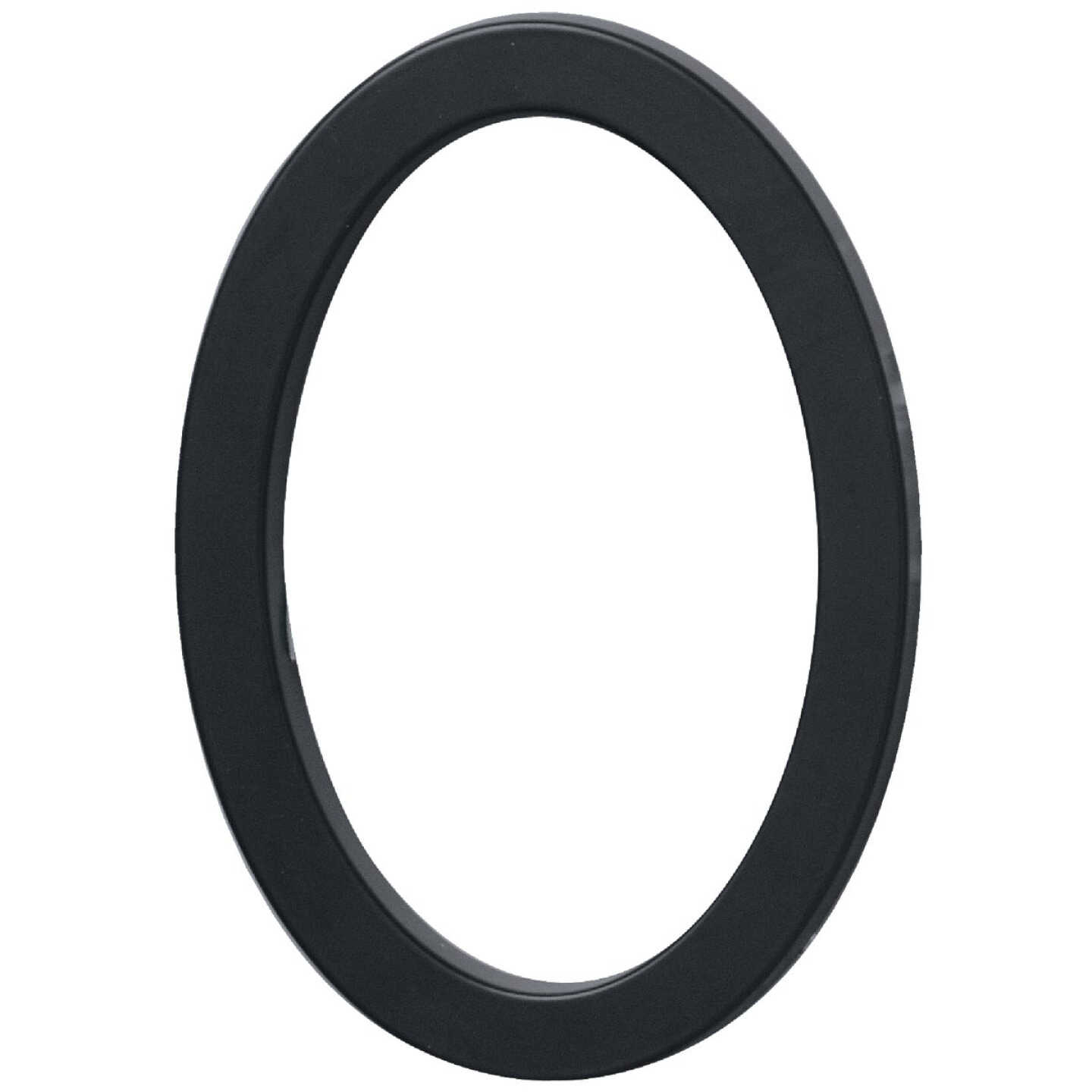 Hy-Ko Architectural Series 6 In. Satin Black House Number Zero Image 1