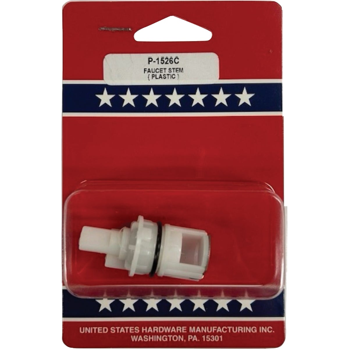 US Hardware Plastic Faucet Stem Image 2