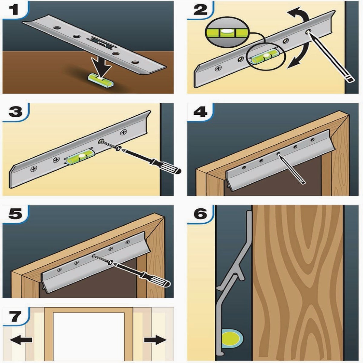 Hillman 18 In. 200 Lb. Aluminum French Cleat Picture Hanging System Image 3