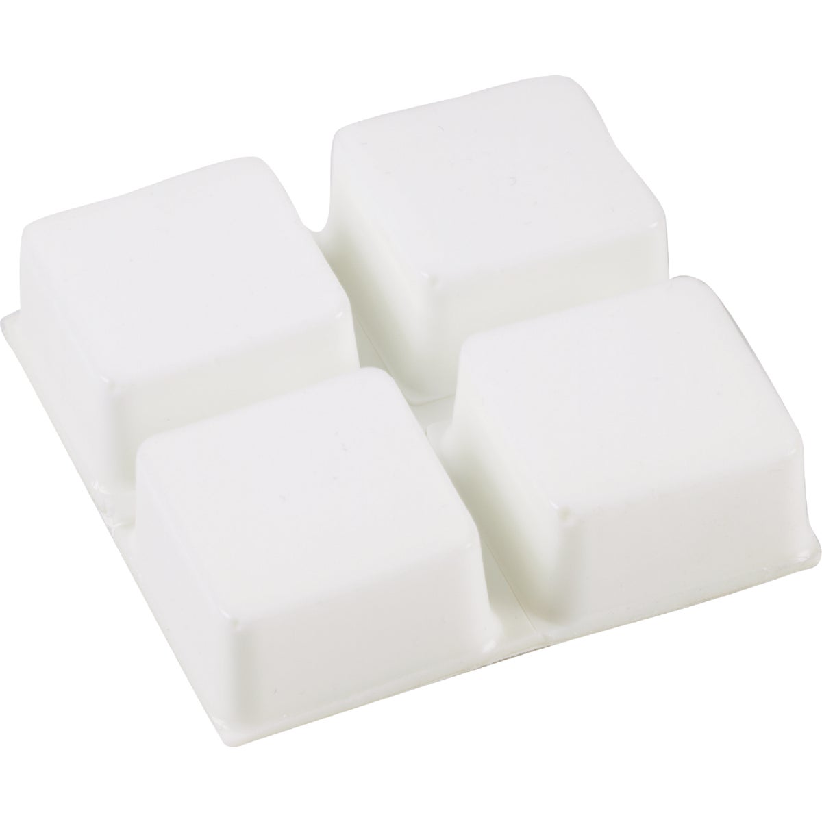 Do it 3/4 In. Square White Furniture Bumpers (12-Count)
