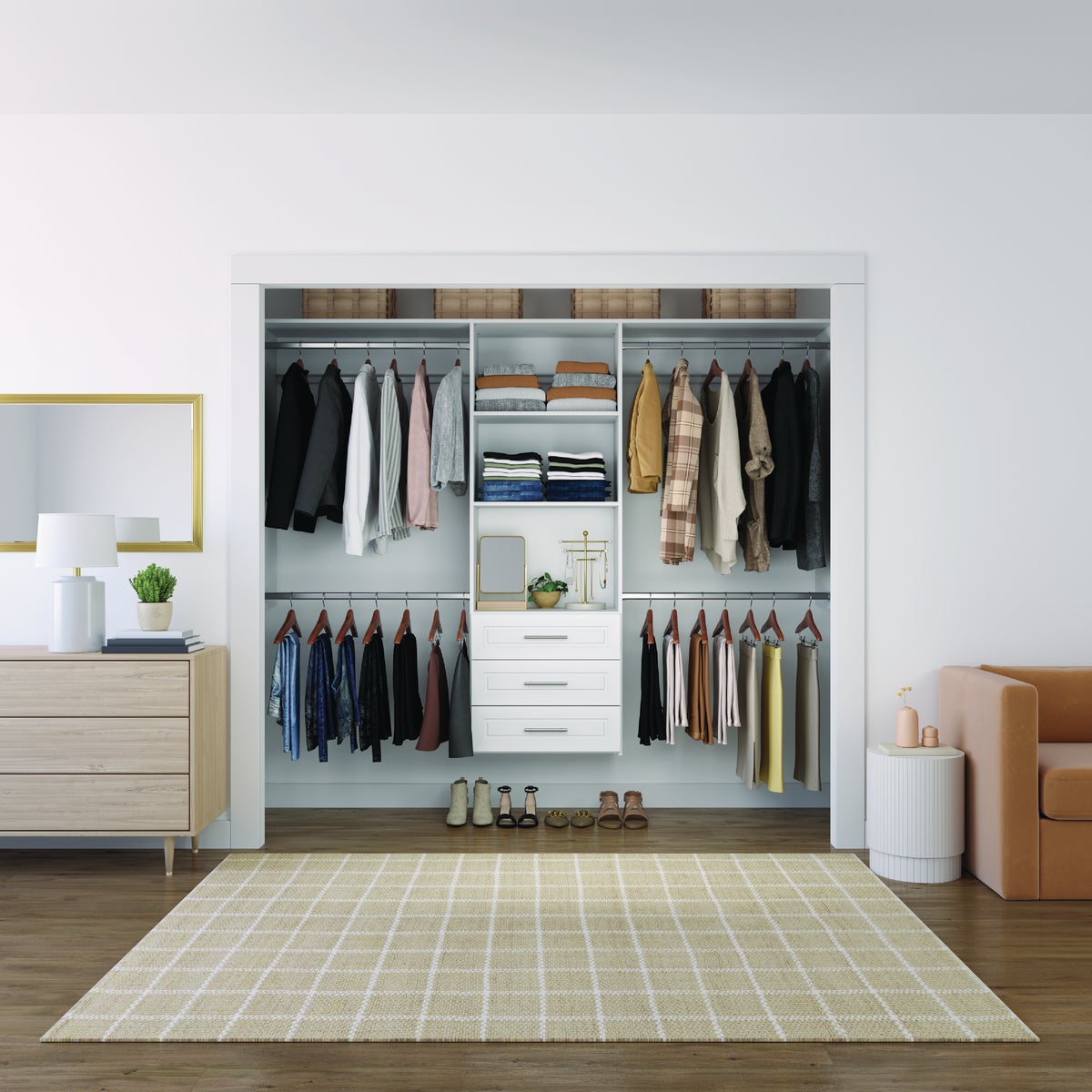 Easy Track Create Collection Wood Laminate 8 In. Drawer Kit (3-Pack) Image 2