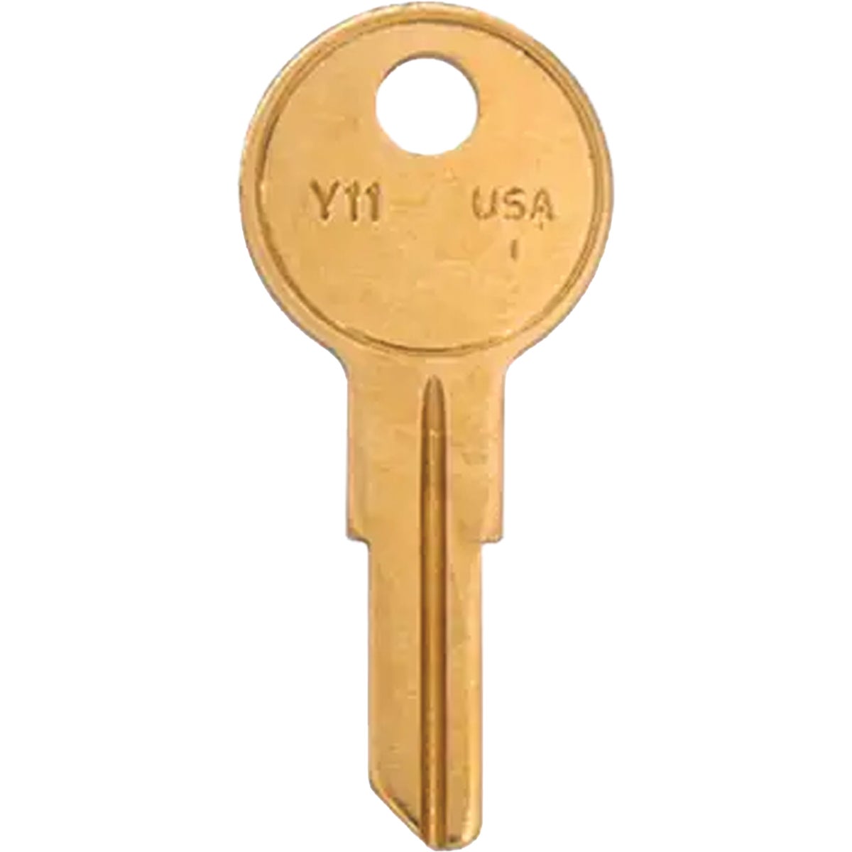 True Value Yale Nickel Plated House Key, Y11 (10-Pack) Image 1