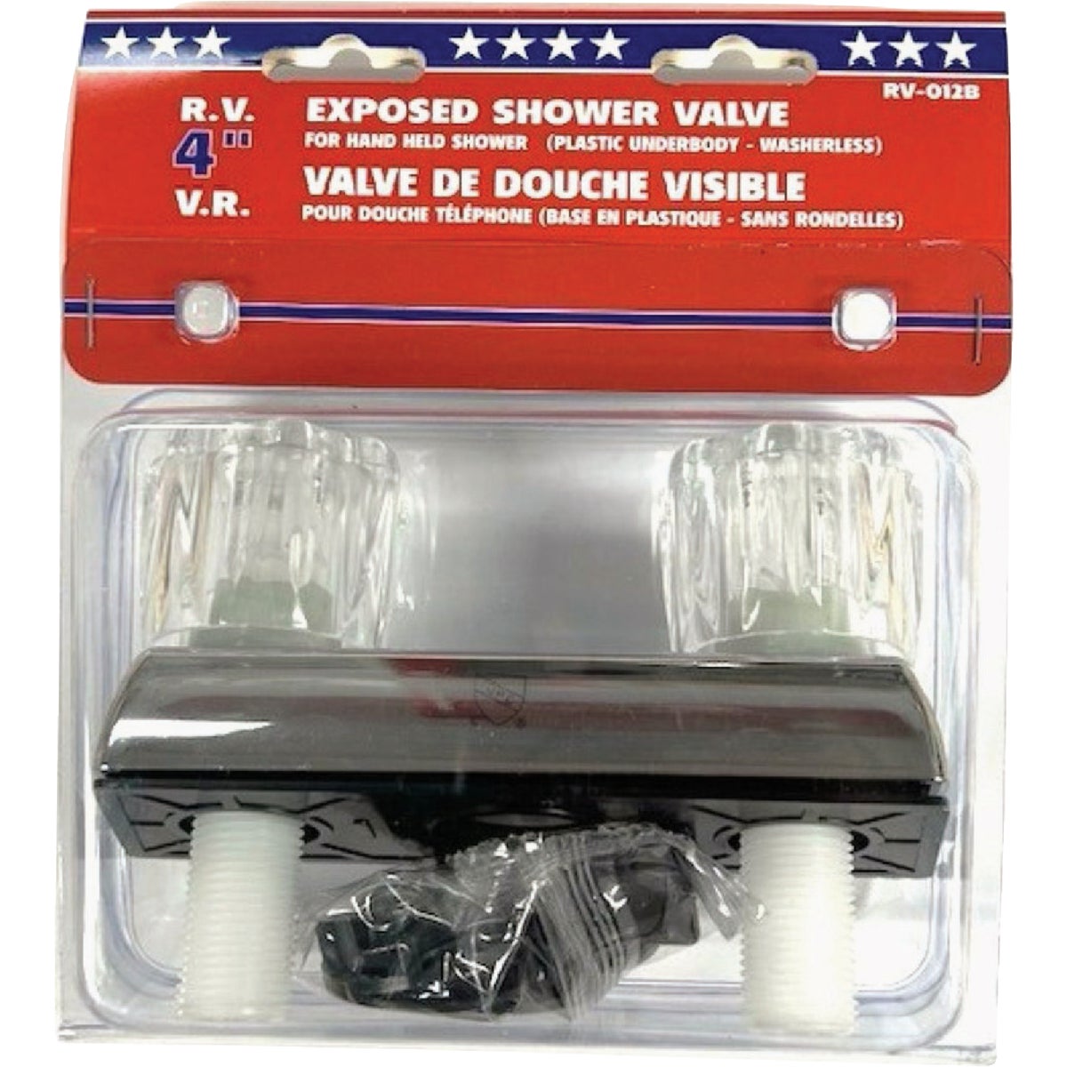 US Hardware 4 In. Exposed Shower Valve Image 2