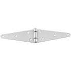 National Hardware 6 In. Stainless Steel Heavy Strap Hinge Image 1