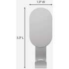 3M Claw 15 Lb. Silver Drywall Hook Image 7