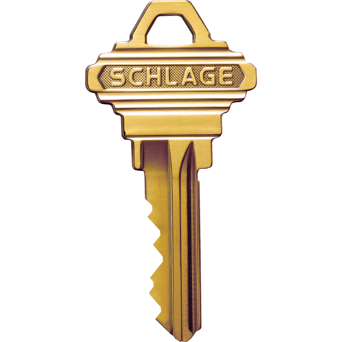 Schlage Nickel Plated House Key Image 1