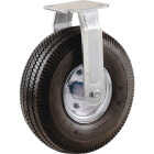 Shepherd Hardware 10 In. Pneumatic Rigid Plate Caster Image 1