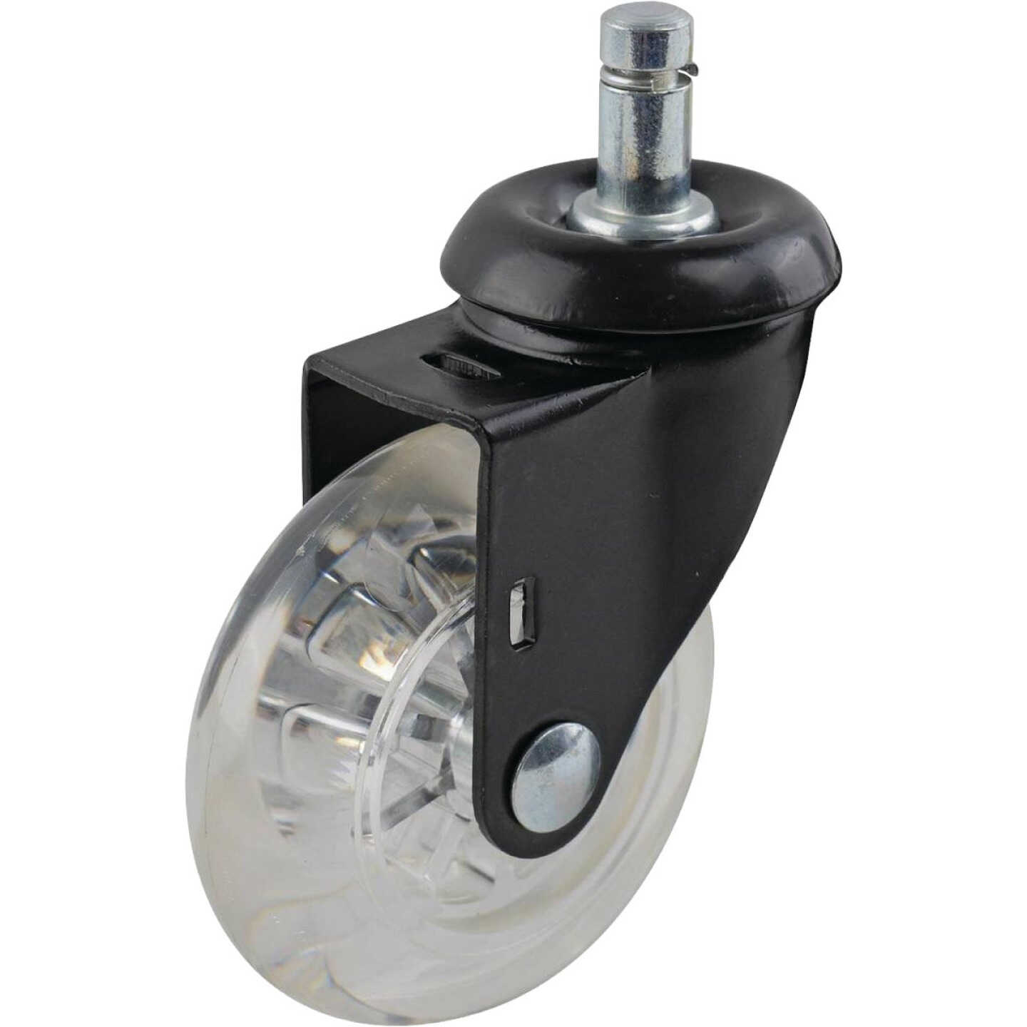Shepherd Hardware 3 In. Clear Rollerblade Stem Caster (5-Pack) Image 4