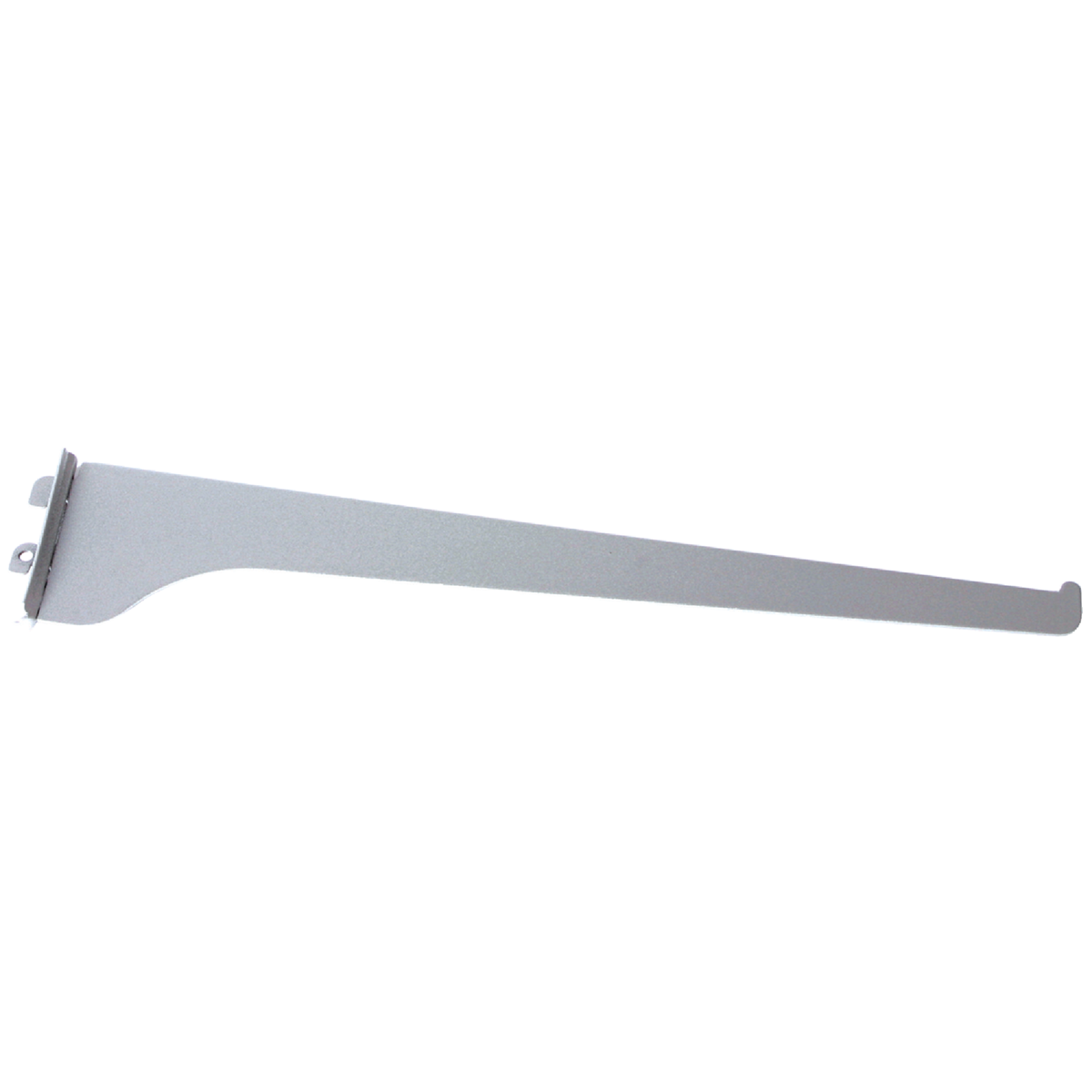 Knape & Vogt 180 Series 16 In. Titanium Steel Regular-Duty Single-Slot Shelf Bracket Image 1