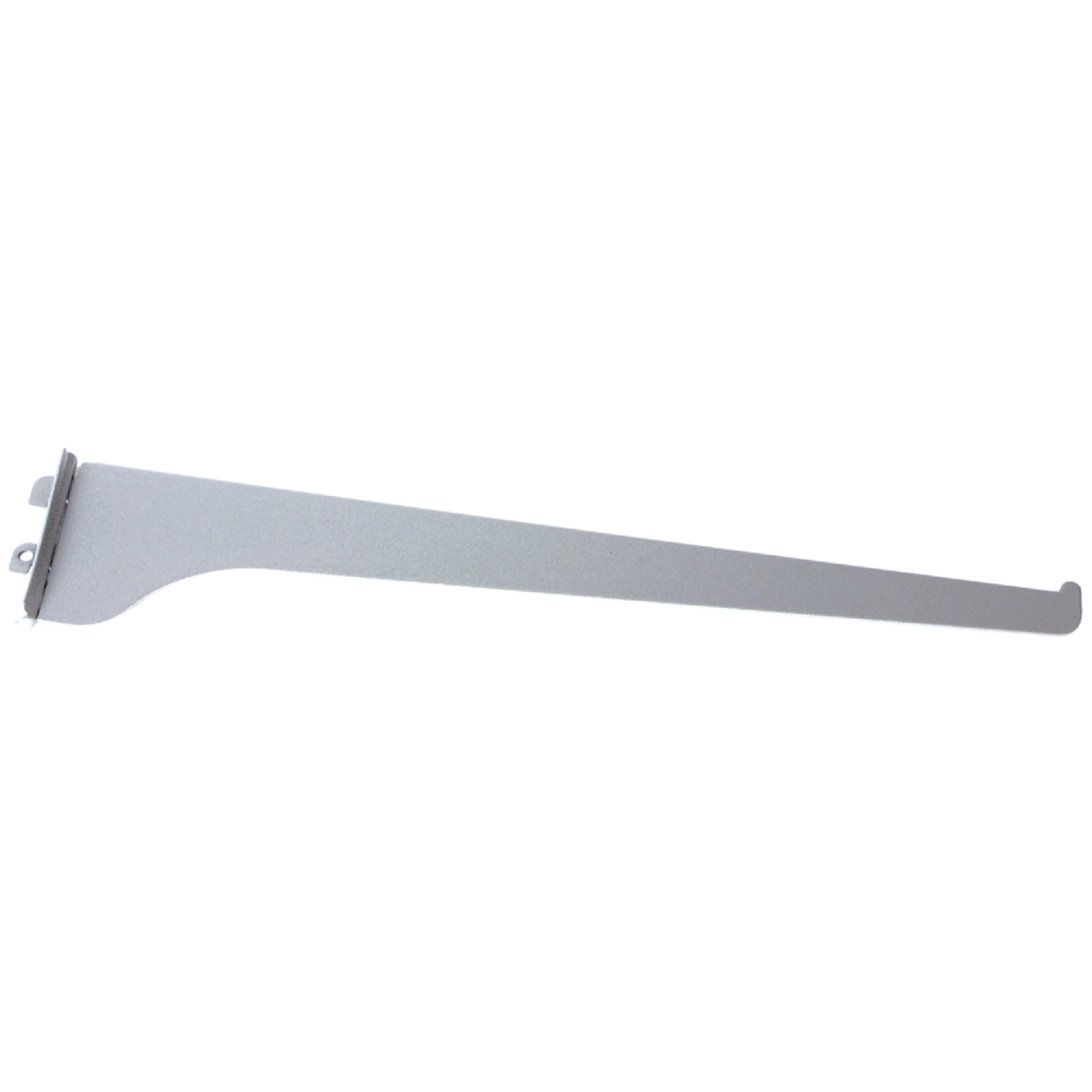 Knape & Vogt 180 Series 16 In. Titanium Steel Regular-Duty Single-Slot Shelf Bracket Image 1