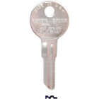 ILCO Bauer Nickel Plated File Cabinet Key BAU1R / 1618R (10-Pack) Image 1