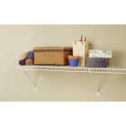ClosetMaid 3 Ft. W. x 12 In. D Ventilated Shelf Kit, White Image 6